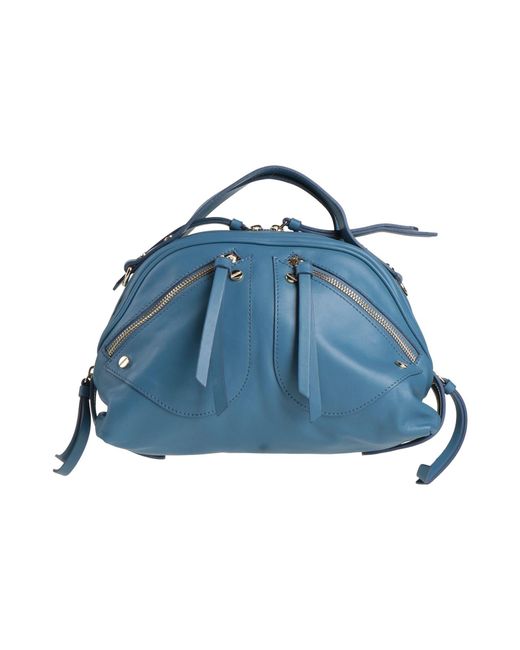 Borbonese Blue Handbag