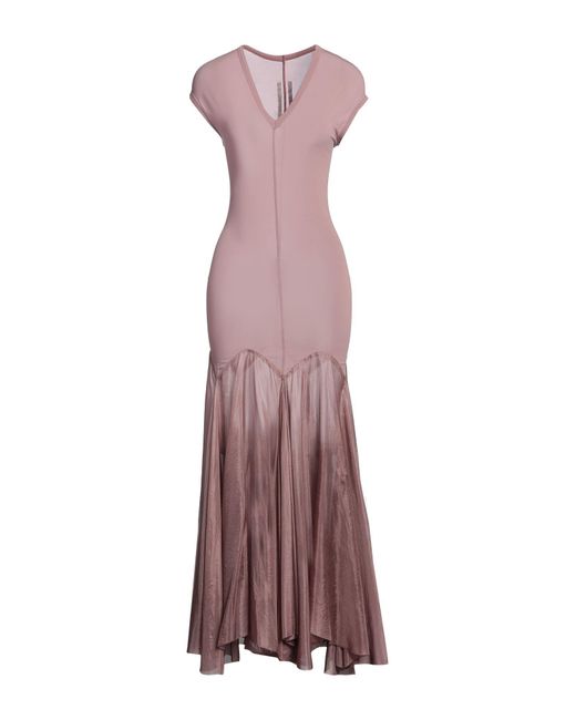 Rick Owens Purple Maxi-Kleid