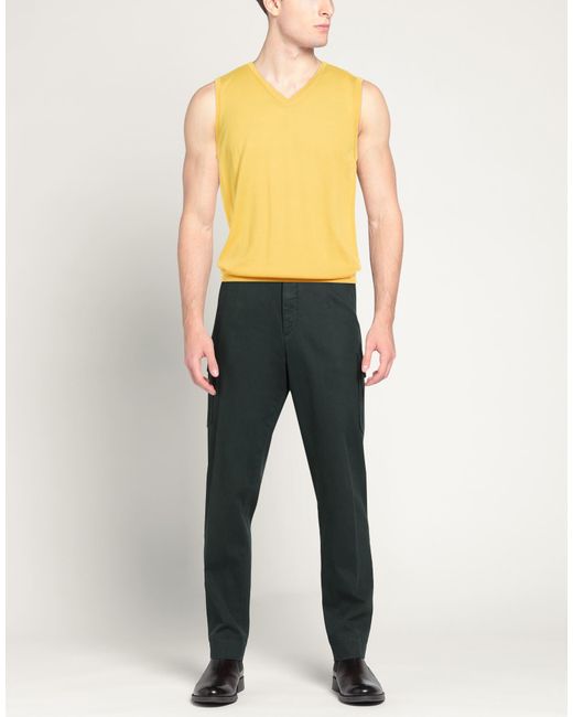 MODES Yellow Sweater Merino Wool for men