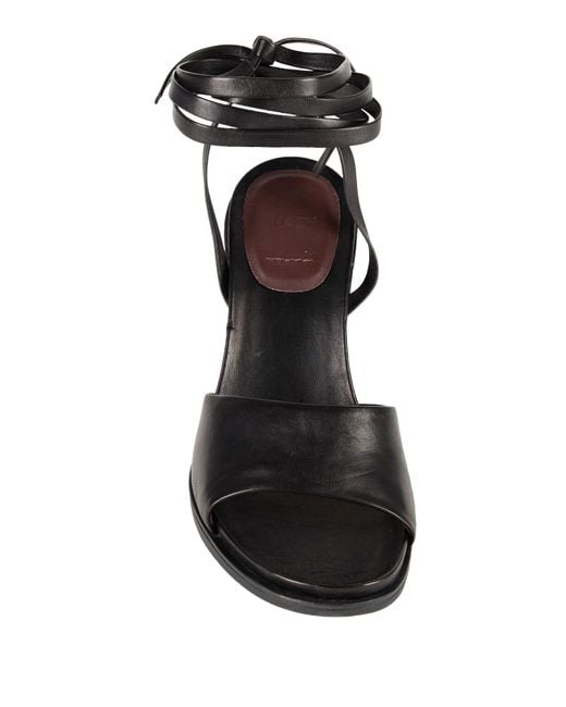 HAZY Black Sandals
