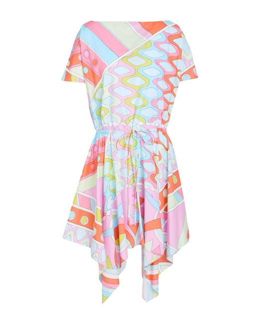 Emilio Pucci White Midi Dress