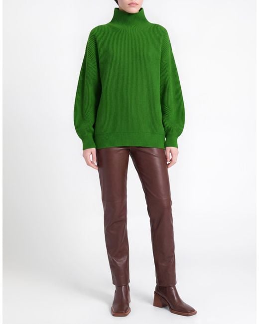Sportmax Green Turtlenecks