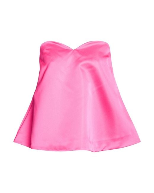 Semicouture Pink Top Polyester