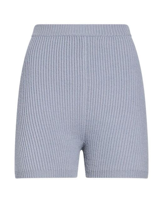 T By Alexander Wang Blue Shorts & Bermuda Shorts