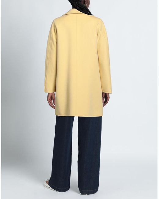 Max mara cheap yellow coat