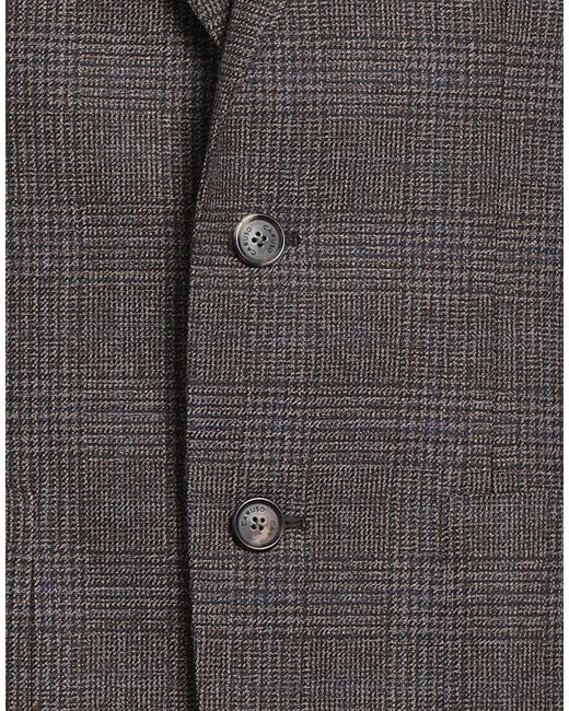 Caruso Black Blazer for men