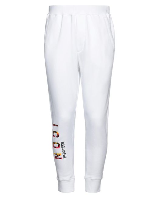 DSquared² White Trouser for men