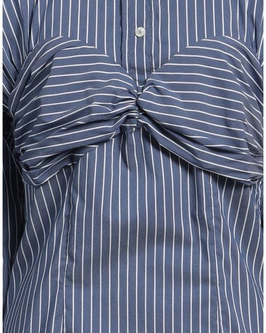 Nineminutes Blue Top Cotton, Nylon, Elastane