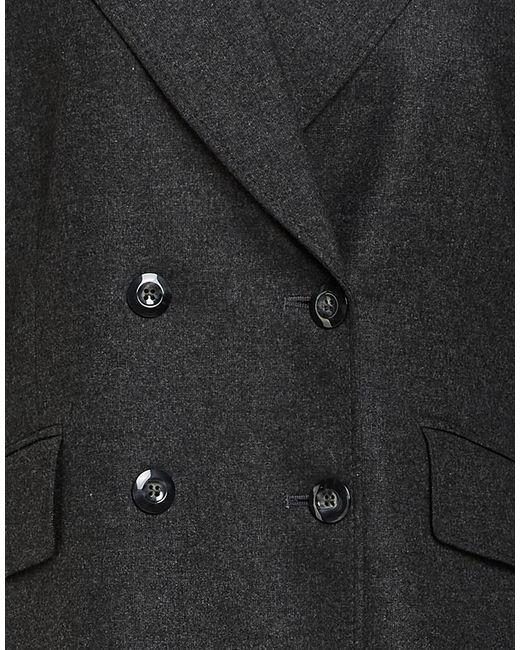 Diana Gallesi Black Blazer Wool, Polyester, Viscose, Elastane