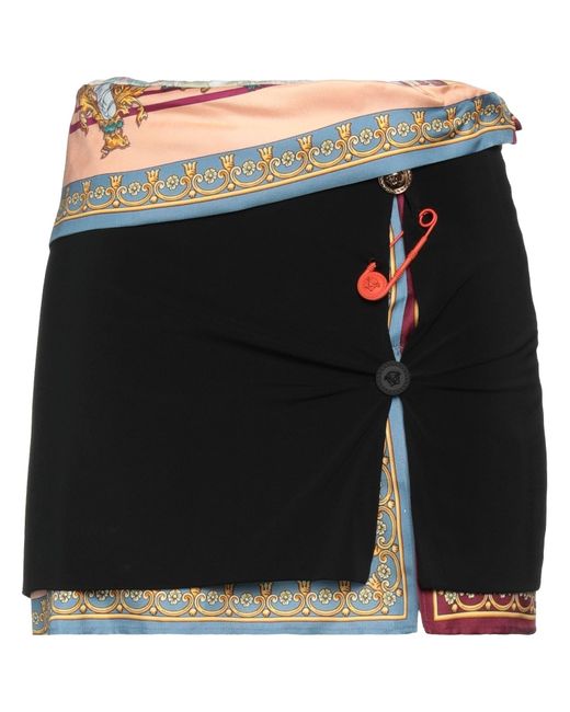 Versace Black Mini Skirt