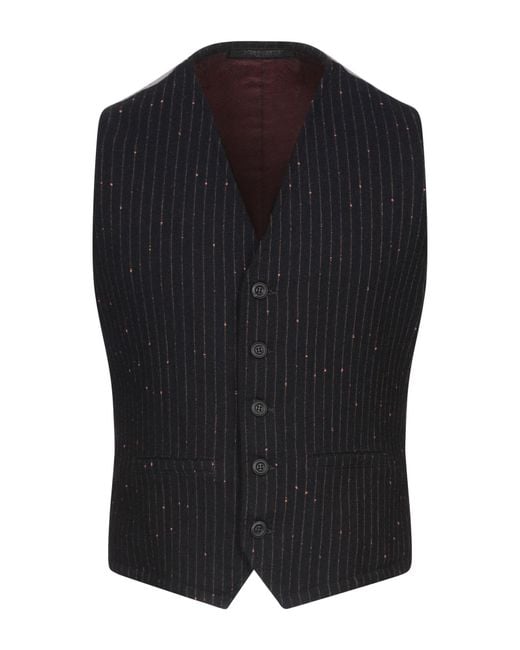 Messagerie Black Waistcoat for men