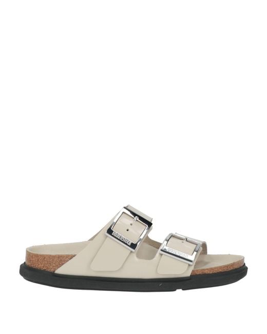 Birkenstock White Sandals Leather