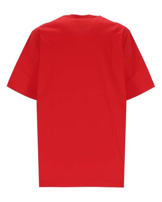 Lanvin T-shirts in Red für Herren