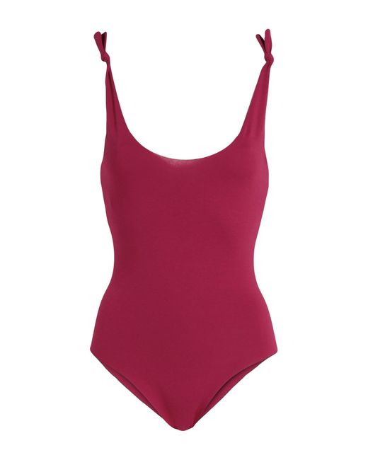 ISOLE & VULCANI Red One-piece Swimsuit
