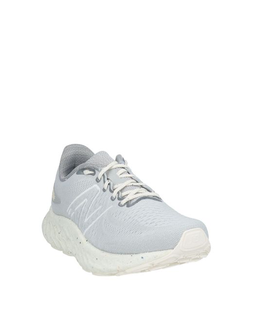 New Balance White Sneakers Textile Fibers for men