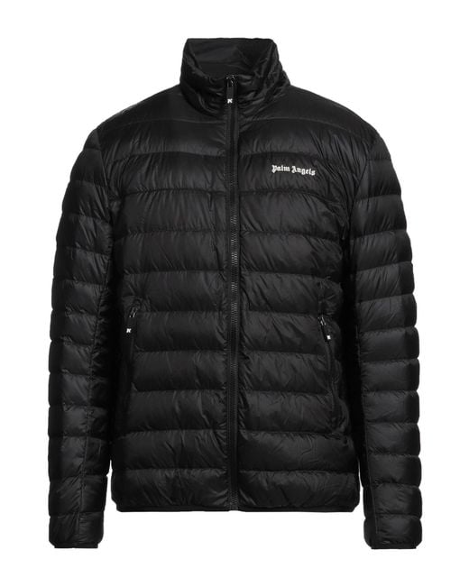 Palm Angels Black Puffer Polyamide for men