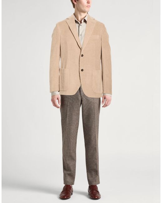 Incotex Natural By Slowear Blazer Cotton for men