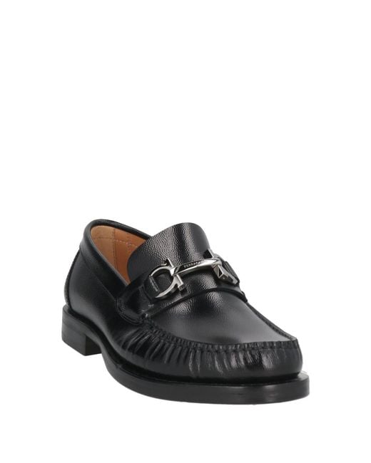 Ferragamo Gray Loafers Calfskin for men