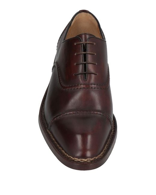 Zapatos de cordones A.Testoni de hombre de color Brown