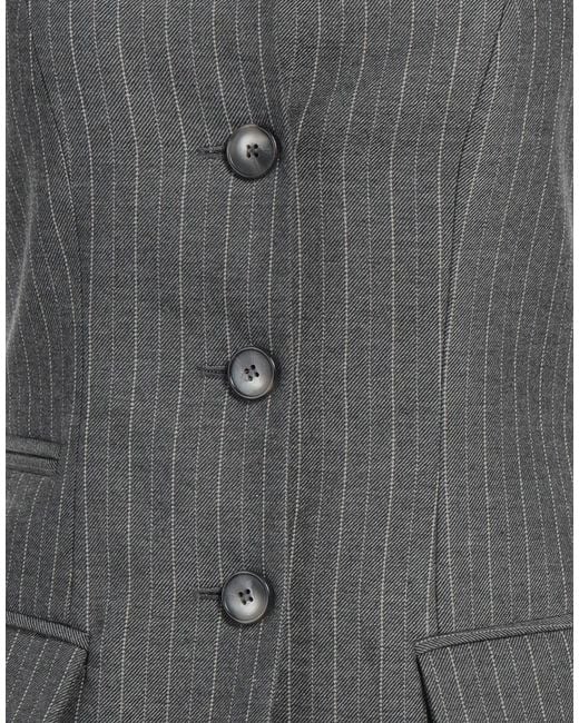 ViCOLO Gray Top Polyester, Viscose, Elastane