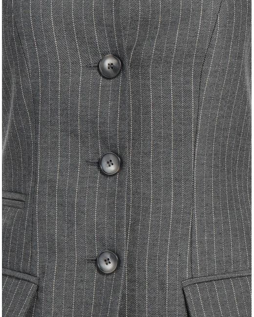 ViCOLO Gray Top Polyester, Viscose, Elastane