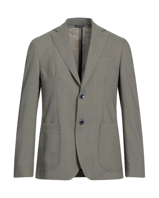 Domenico Tagliente Gray Suit Jacket for men