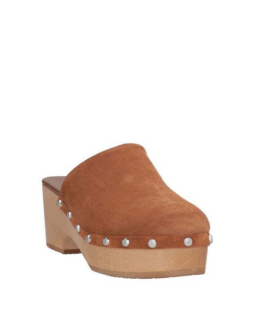 Scholl Brown Mules & Clogs