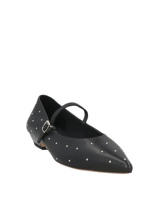 Cult Black Ballet Flats