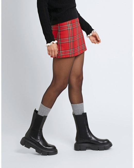 8 by YOOX Black Ankle Boots