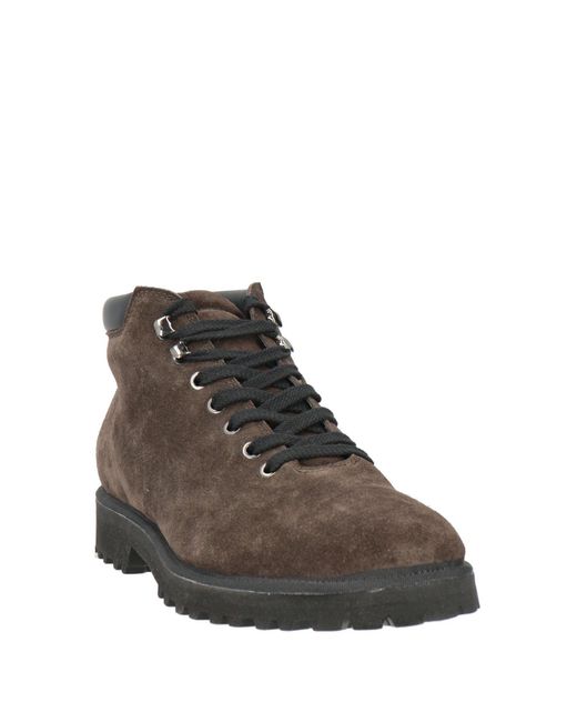 Pànchic Brown Khaki Ankle Boots Leather for men