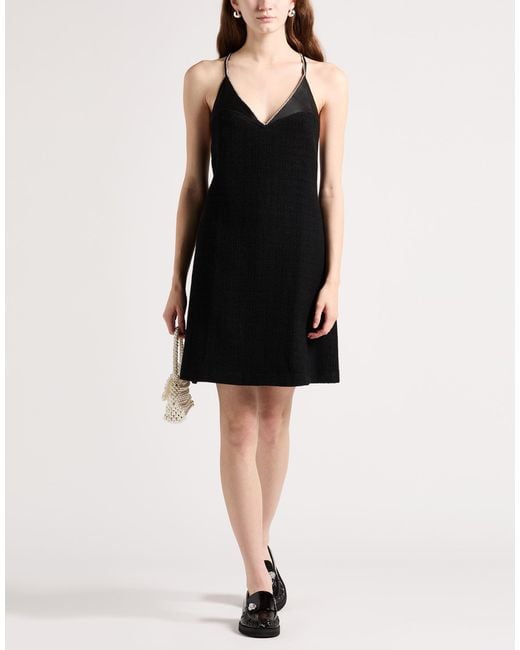 Sandro Black Mini Dress