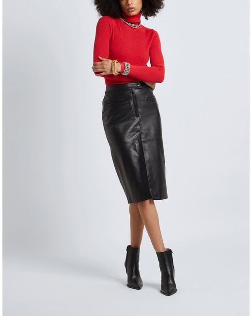 8 by YOOX Red Turtleneck
