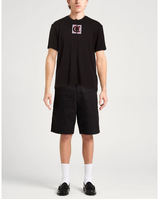 Just Cavalli Black T-Shirt Cotton for men