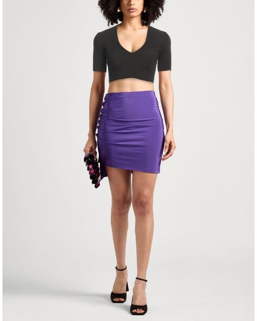 Courreges Black Military Top Viscose, Polyester