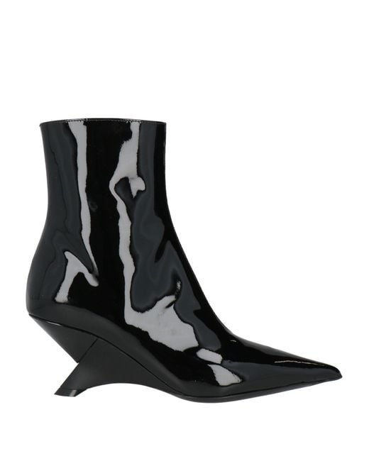 Vic Matié Black Ankle Boots Leather