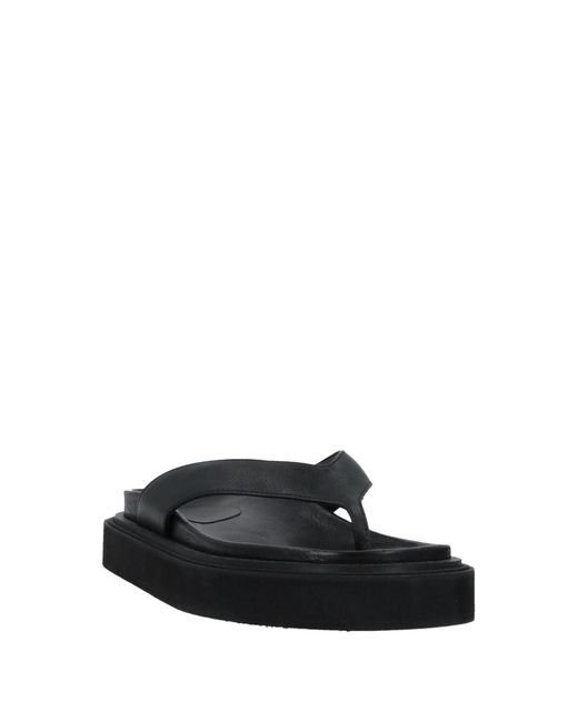 HAZY Black Thong Sandal