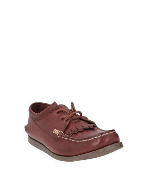 Stringate di Yuketen in Brown da Uomo