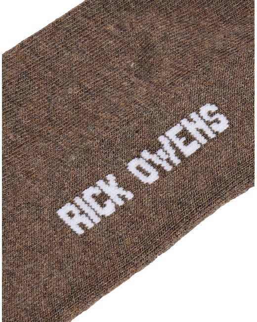 Rick Owens Brown Socks & Hosiery for men