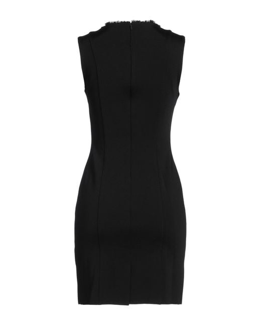 Givenchy Black Mini Dress Viscose, Polyamide, Elastane