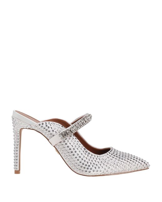 Mules & Zuecos Kurt Geiger de color White