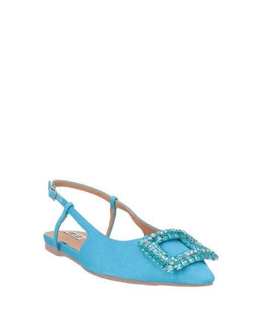 Bibi Lou Blue Ballet Flats