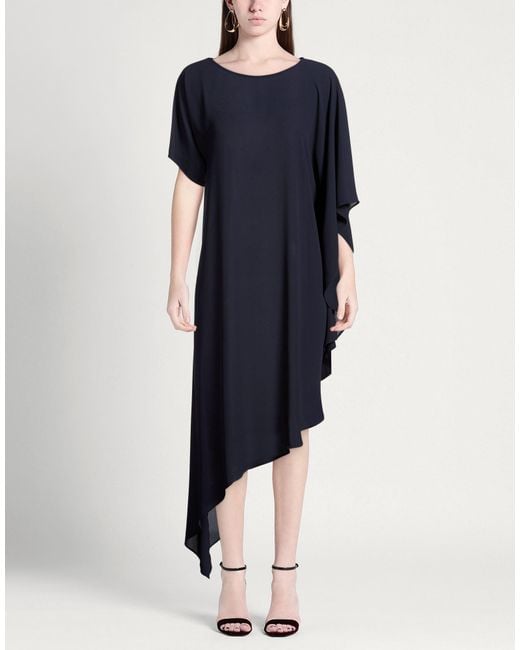 RUE DU BAC Blue Midi Dress