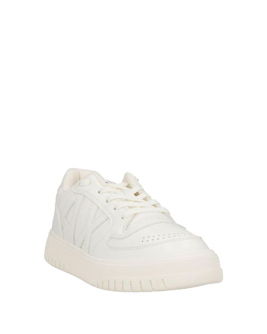 ARMANI EXCHANGE White Trainers
