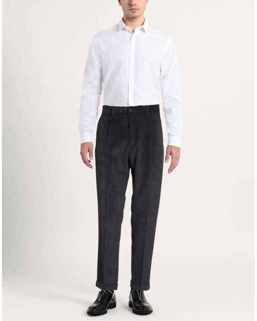 Briglia 1949 Gray Midnight Pants Polyester, Polyamide for men