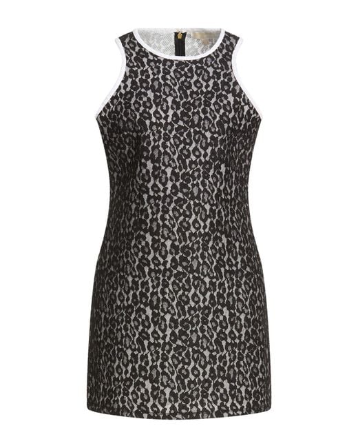 MICHAEL Michael Kors Black Mini Dress Polyester
