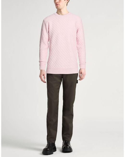 Daniele Fiesoli Pink Jumper for men