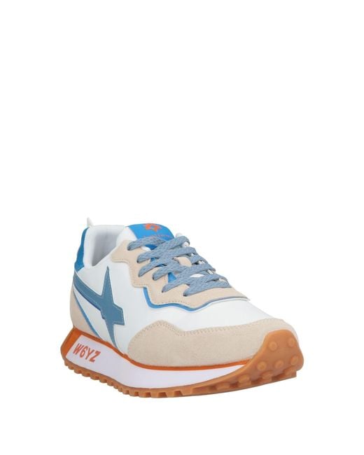 W6yz Blue Trainers for men