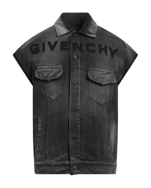 Givenchy Black Denim Outerwear for men