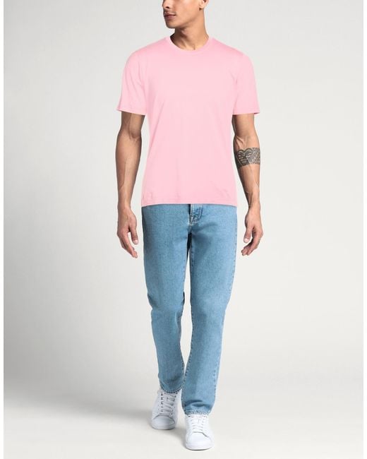 LEFT END Pink T-Shirts for men