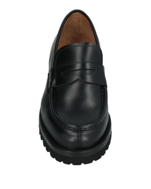 Testoni Black Loafer for men